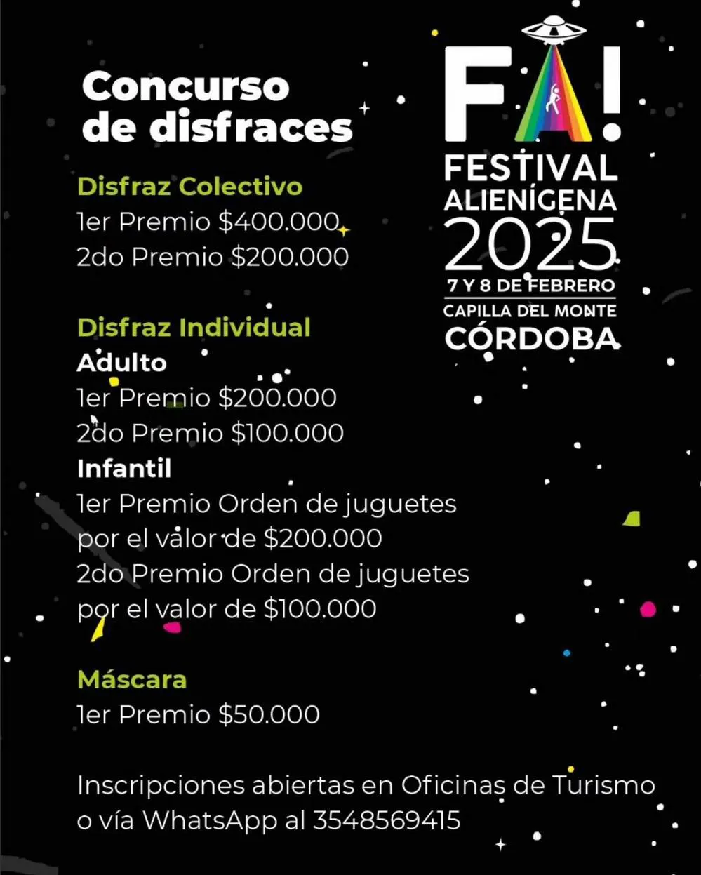 REGION OBJETIVO FOTO CAPILLA DEL MONTE FESTIVAL ALIENIGENA 2025 5