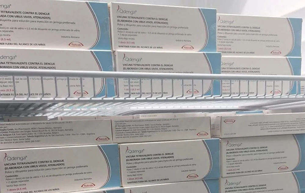 REGION OBJETIVO FOTO VILLA MARIA VACUNA ODENGA DENGUE