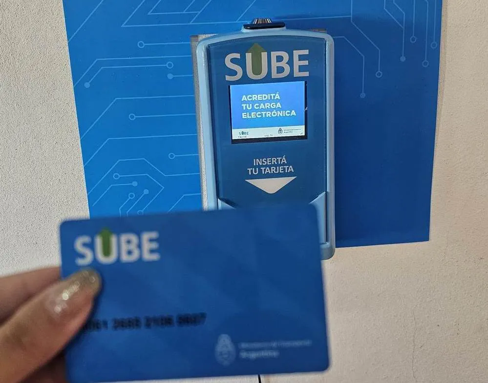 REGION OBJETIVO FOTO VILLA MARIA TARJETA SUBE CARGA 2