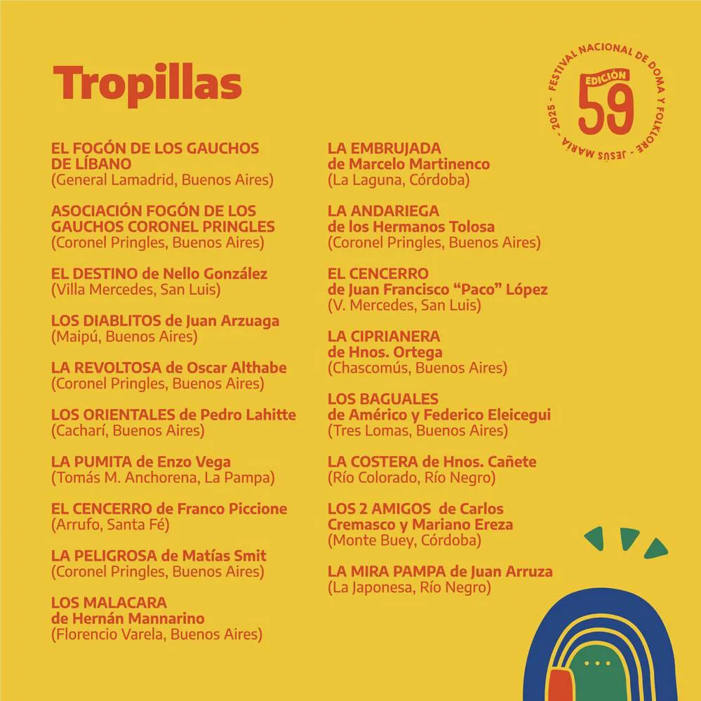 REGION OBJETIVO FOTO JESUS MARIA FESTIVAL DOMA 2025 PROGRAMA 15