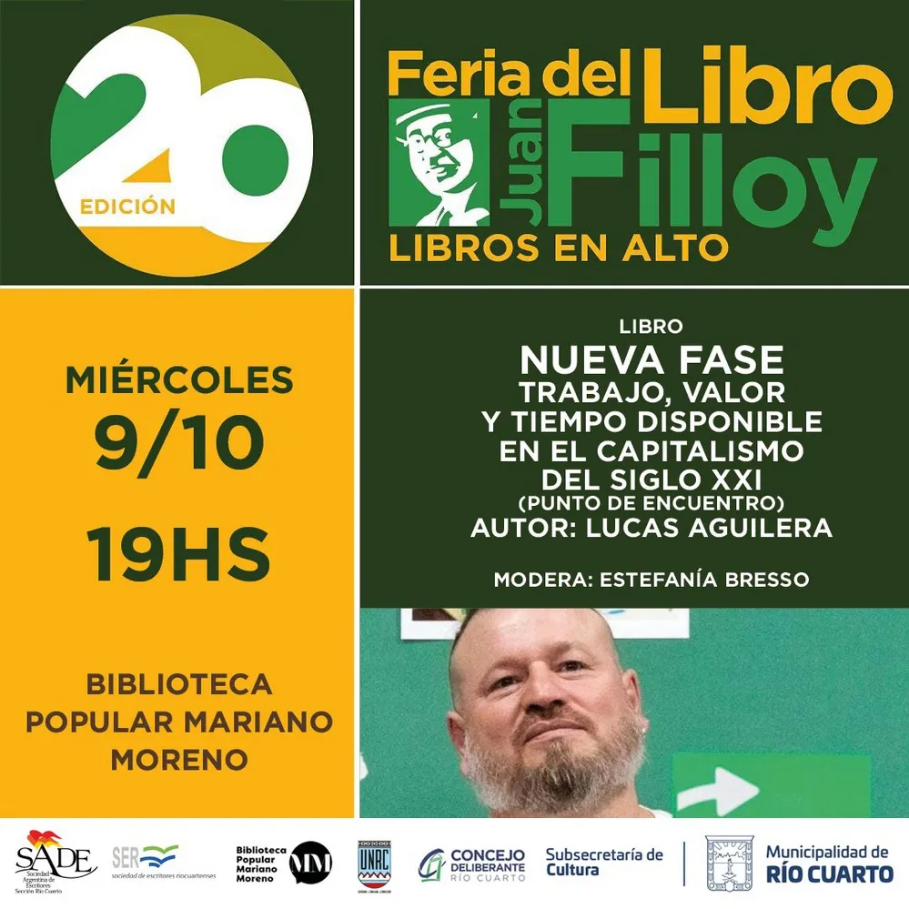 REGION OBJETIVO FOTO RIO CUARTO FERIA DEL LIBRO PROGRAMA DIA 9 10