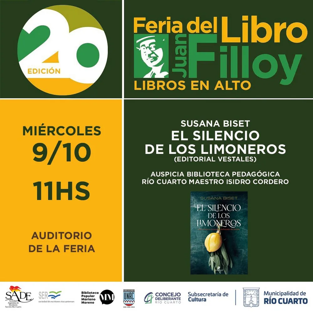 REGION OBJETIVO FOTO RIO CUARTO FERIA DEL LIBRO PROGRAMA DIA 9 4
