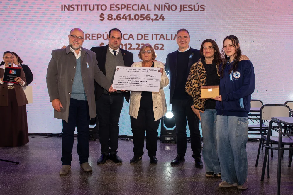 REGION OBJETIVO FOTO JESUS MARIA ENTREGA FONDOS FESTIVAL