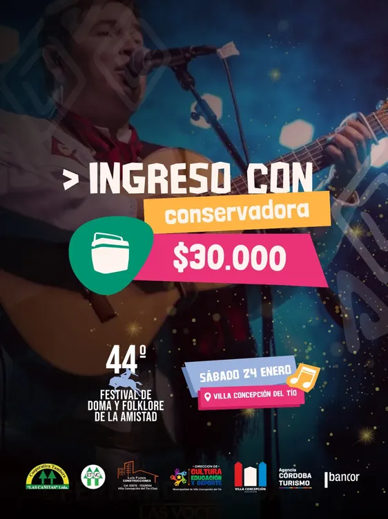 REGION OBJETIVO FOTO VILLA CONCEPCION FESTIVAL 2026 CONSERVADORAS