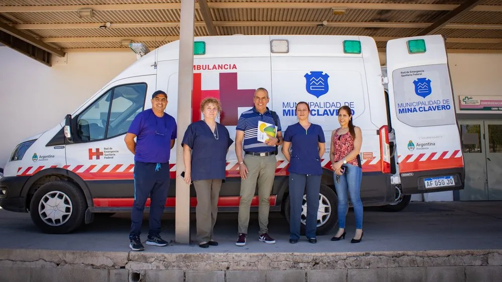 REGION OBJETIVO FOTO MINA CLAVERO AMBULANCIA