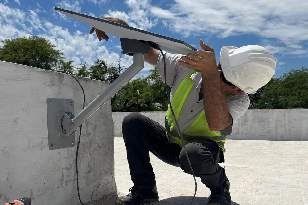 REGION OBJETIVO FOTO ANTENAS STARLINK