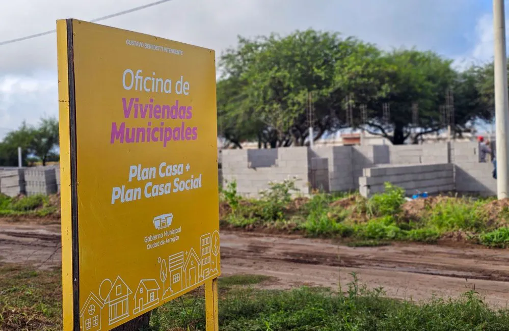 REGION OBJETIVO FOTO ARROYITO VIVIENDAS MUNICIPALES OBRA