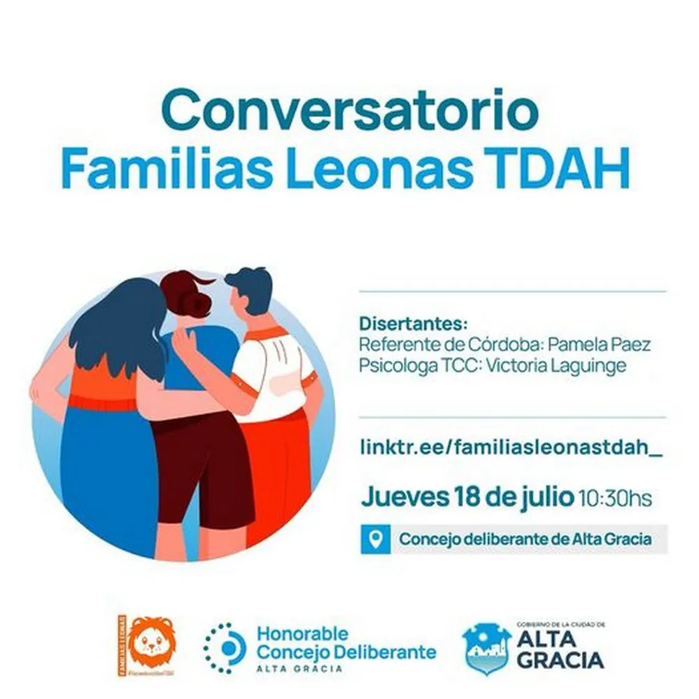 REGION OBJETIVO FOTO ALTA GRACIA CONVERSATORIO TDAH