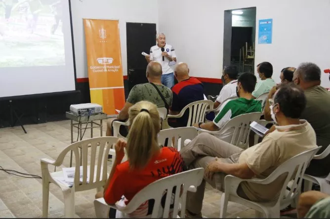 jornada de fútbol infantil arroyito