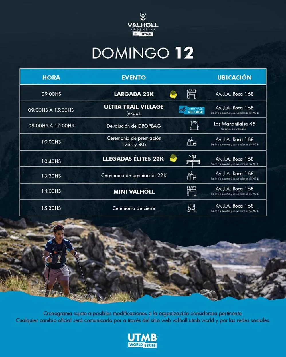 REGION OBJETIVO FOTO VGB CARRERA ULTRA TRAIL CRONOGRAMA 4