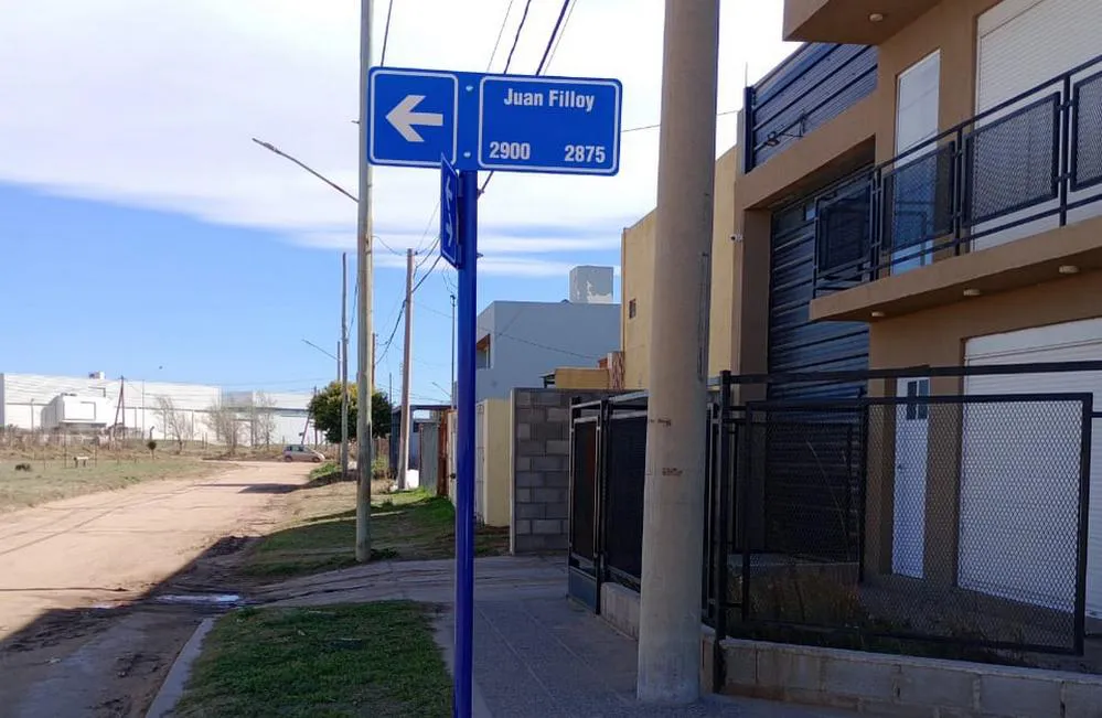 REGION OBJETIVO FOTO RIO CUARTO SEÑALETICA CALLES