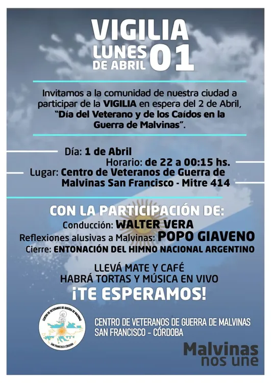 REGION OBJETIVO FOTO SAN FRANCISCO AGENDA MALVINAS 1