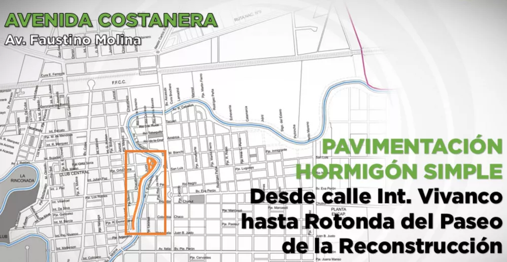 REGION OBJETIVO FOTO BELL VILLE PLANO PAVIMENTO COSTANERA