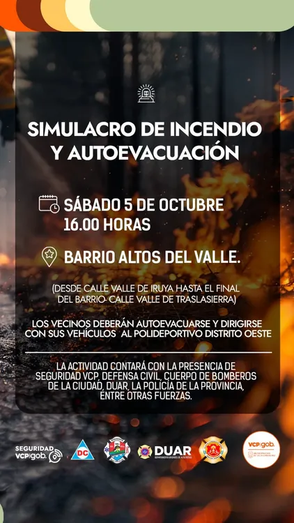 REGION OBJETIVO FOTO VILLA CARLOS PAZ SIMULACRO 2