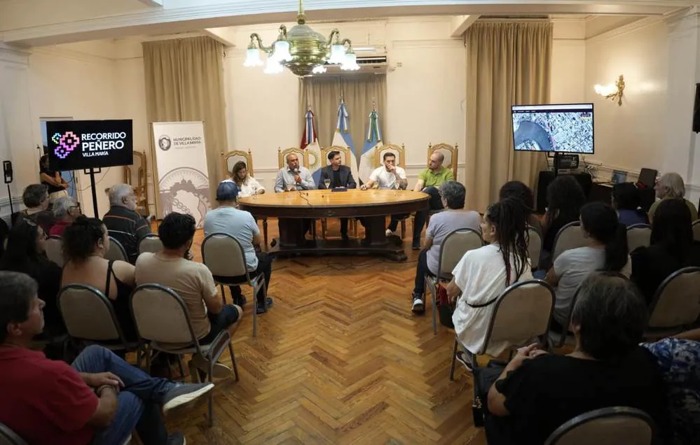 REGION OBJETIVO FOTO VILLA MARIA RECORRIDO PEÑERO ANUNCIO