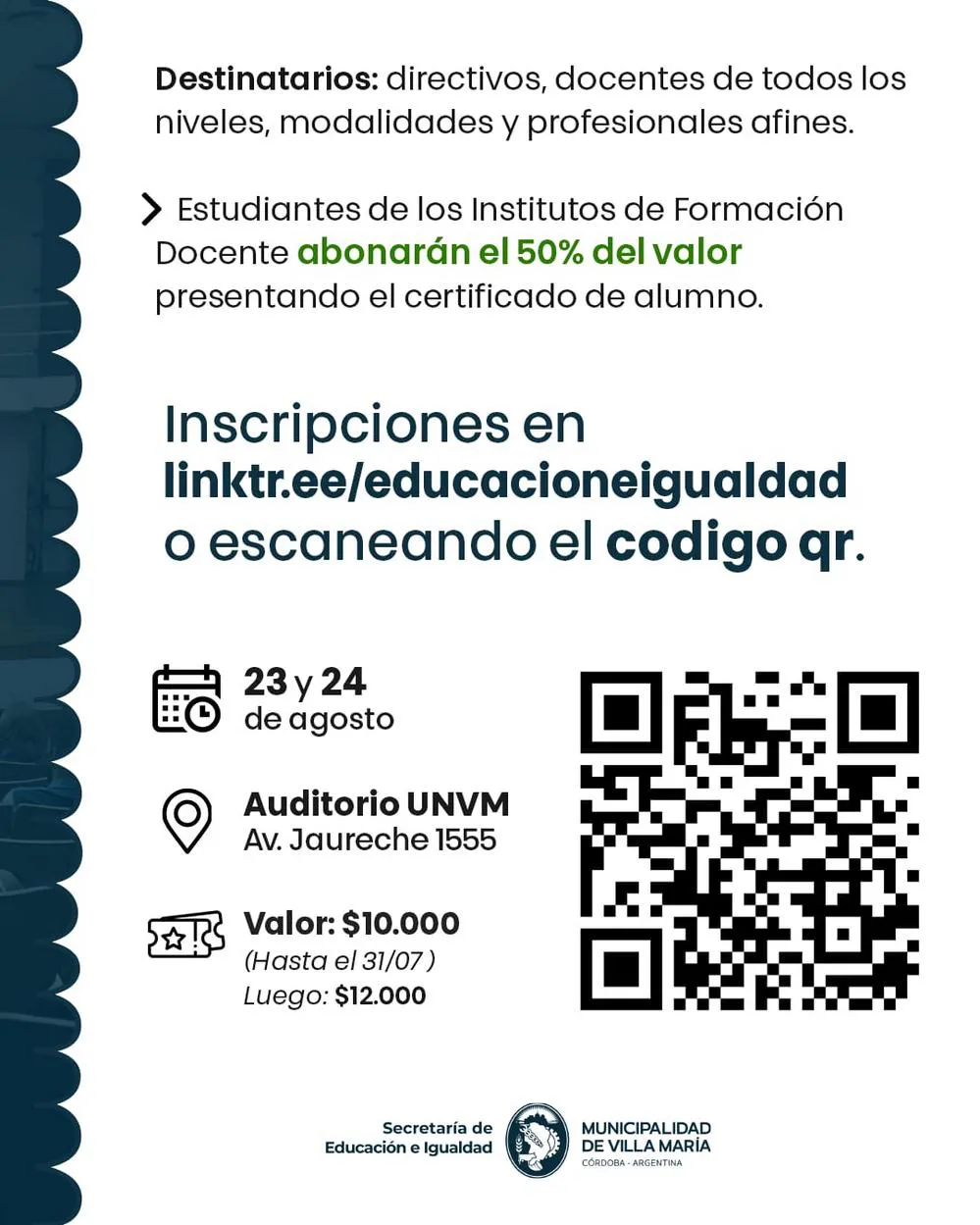 REGION OBJETIVO FOTO VILLA MARIA CONGRESO EDUCACION 2024 6