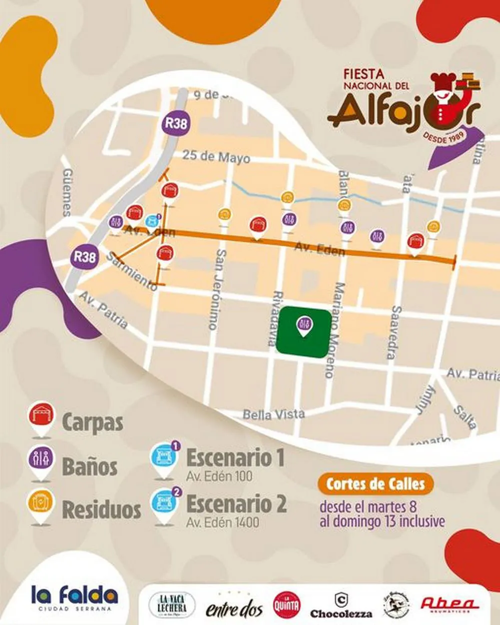 REGION OBJETIVO FOTO LA FALDA FIESTA ALFAJOR 2024 3