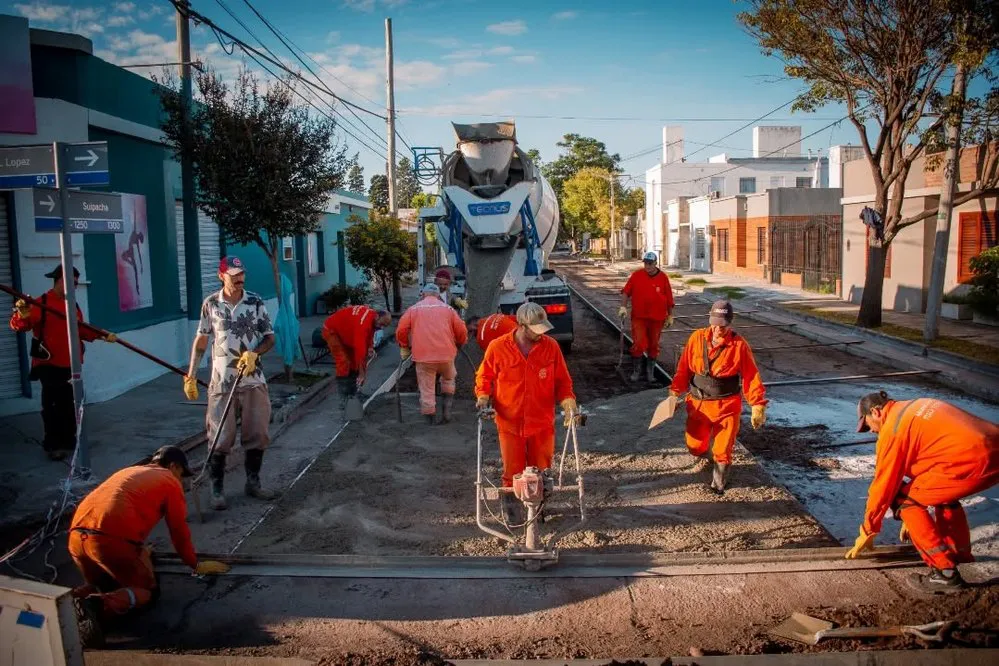 REGION OBJETIVO FOTO RIO TERCERO hormigonado-suipacha