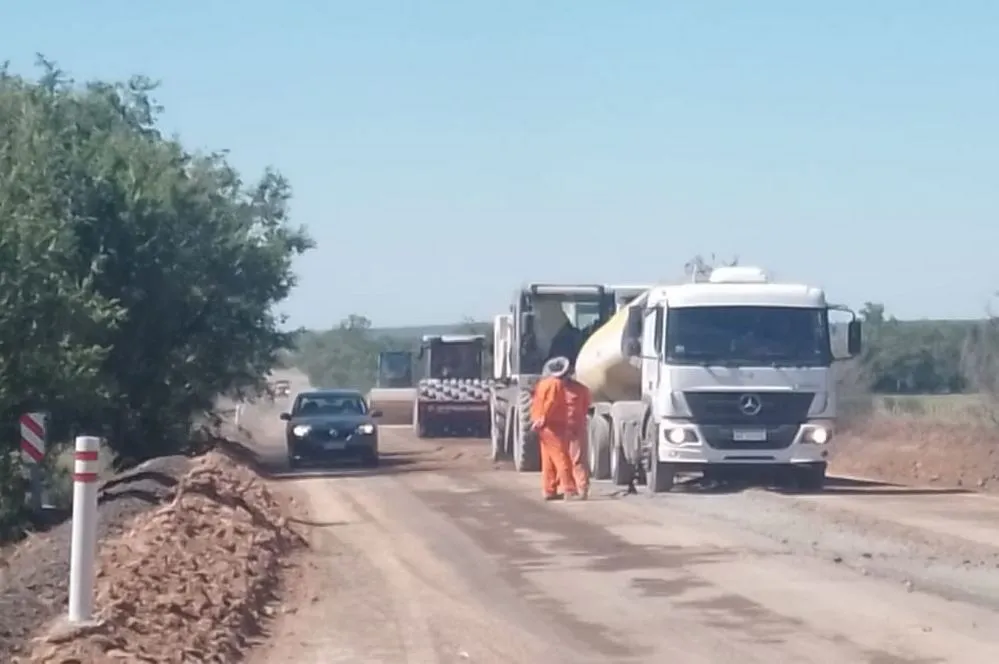 REGION OBJETIVO FOTO RUTA 15 REPAVIMENTACION