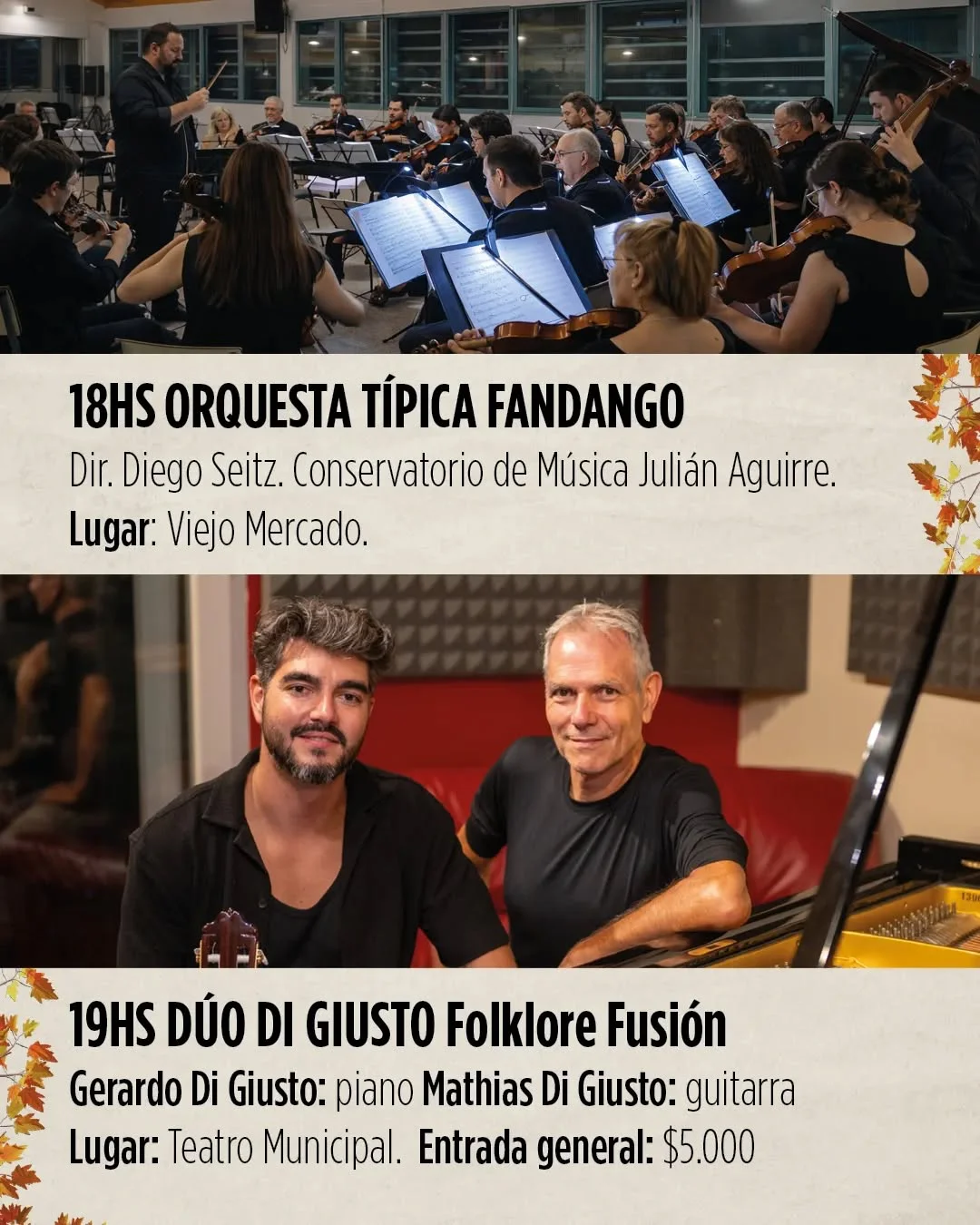 REGION OBJETIVO FOTO RIO CUARTO OTOÑO POLIFONICO 2026 PROGRAMA 5
