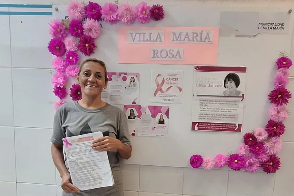 REGION OBJETIVO FOTO VILLA MARIA ASISTENCIA CANCER DE MAMA