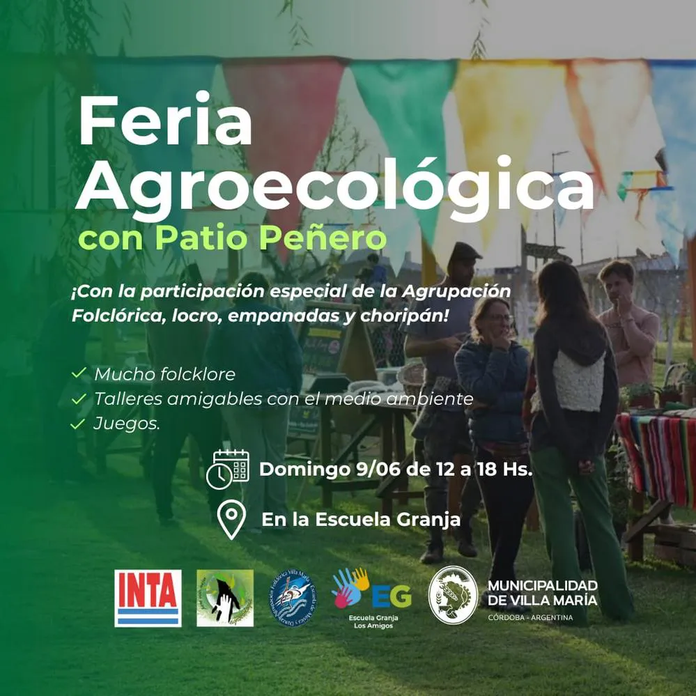 REGION OBJETIVO FOTO VILLA MARIA FERIA AGROECOLOGICA 6-6-24