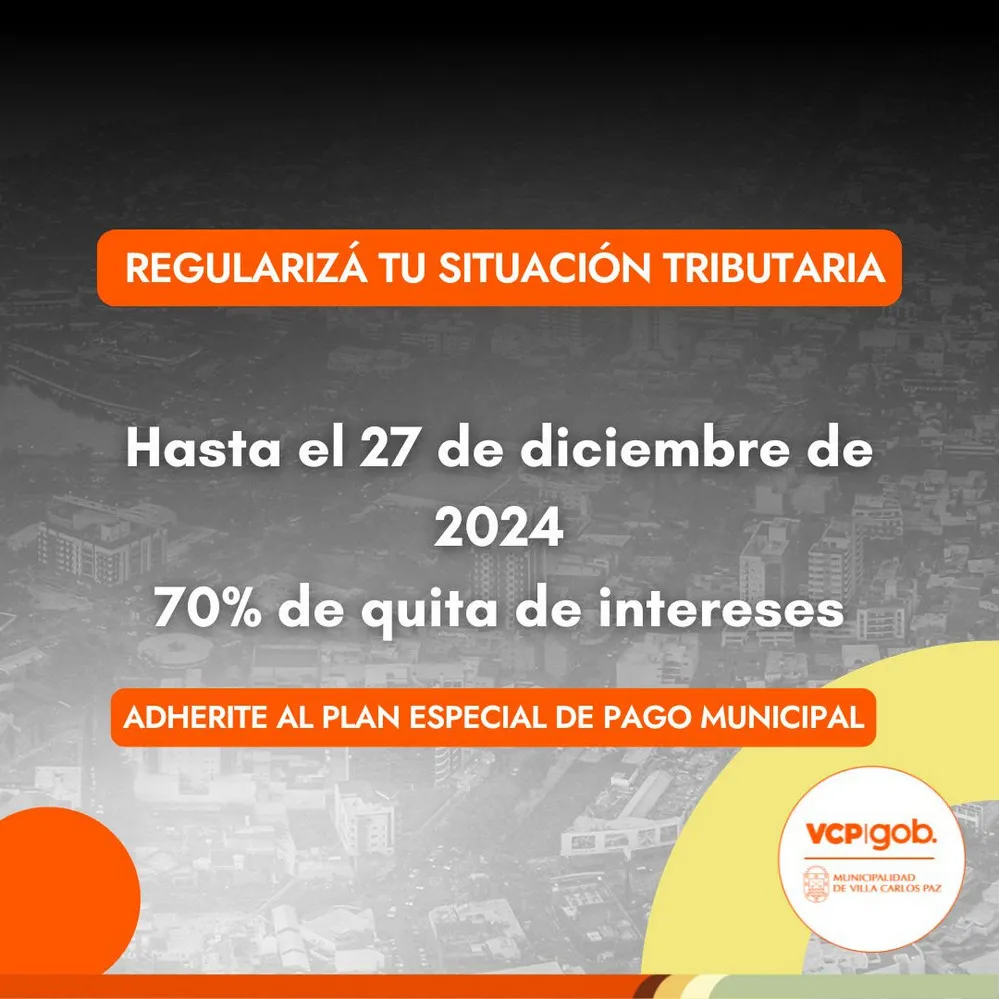 REGION OBJETIVO FOTO VILLA CARLOS PAZ DESCUENTOS TASAS 2