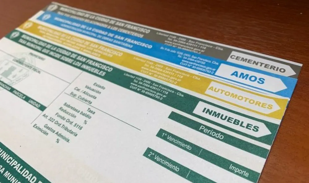 REGION OBJETIVO FOTO SAN FRANCISCO TASAS MUNICIPALES CEDULONES