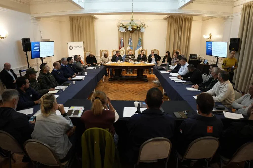 REGION OBJETIVO FOTO VILLA MARIA REUNION DEFENSA CIVIL