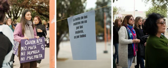 Arroyito mujeres ni una menos 2