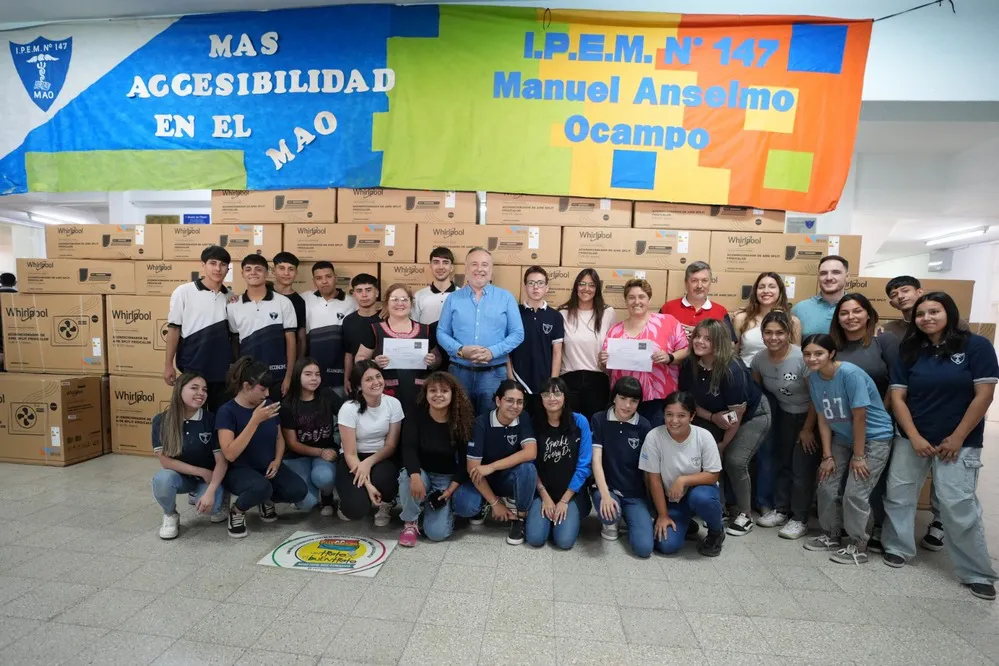 REGION OBJETIVO FOTO VILLA MARIA AIRE ACONDICIONADO ESCUELA