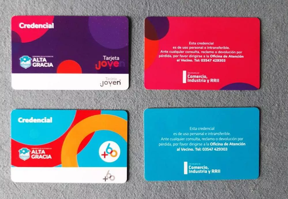 REGION OBJETIVO FOTO ALTA GRACIA TARJETA JOVEN Y MAS 60