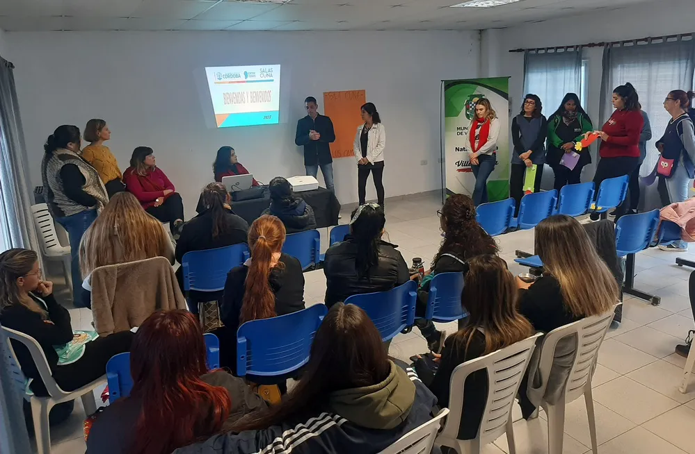 REGION OBJETIVO FOTO VILLA NUEVA CAPACITACION SALA CUNA