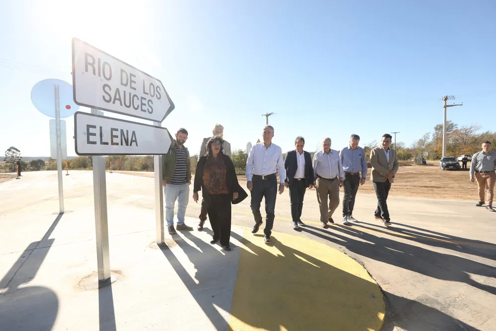 REGION OBJETIVO FOTO CAMINO DE LA COSTA SCHIARETTI INAUGURACION