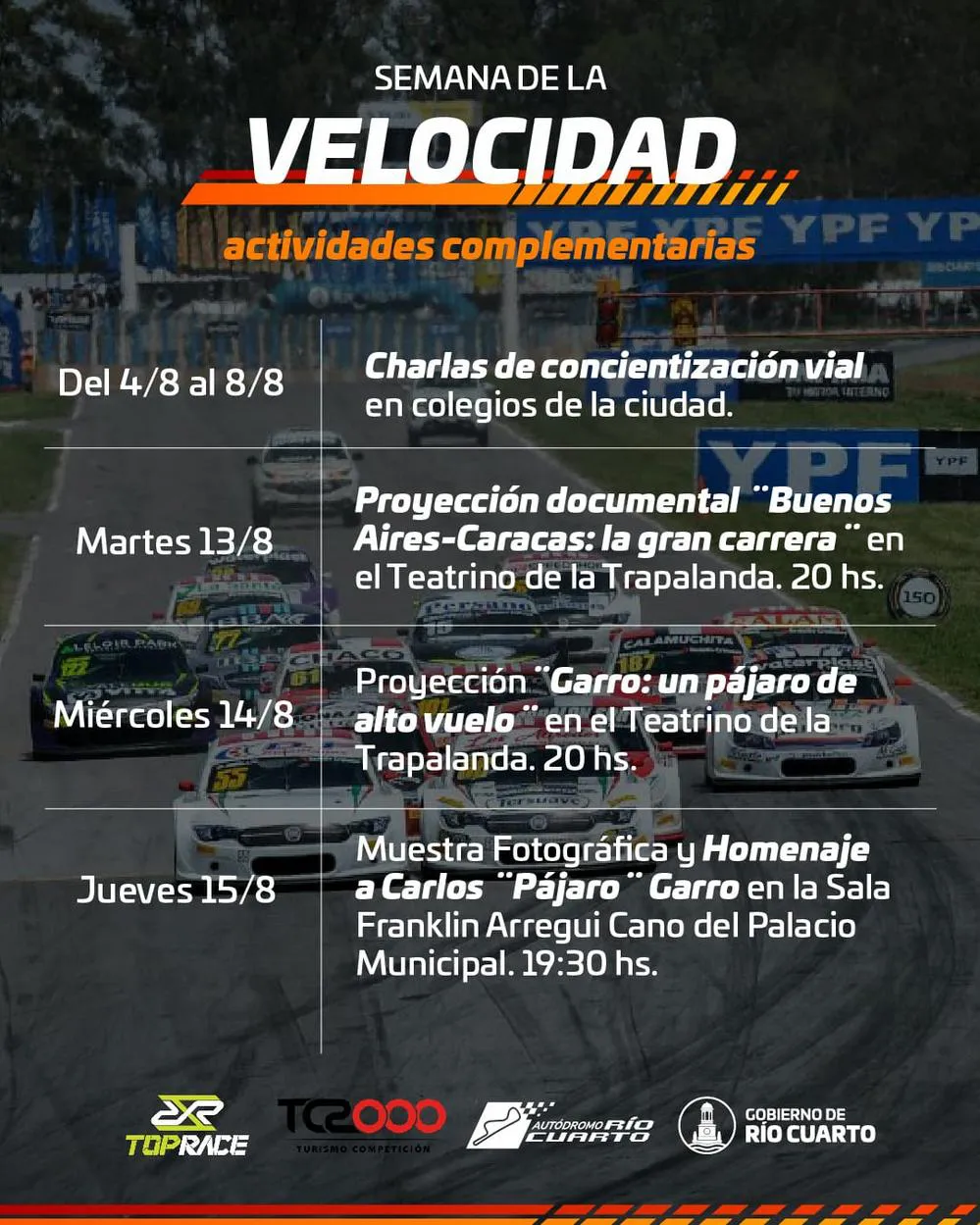 REGION OBJETIVO FOTO RIO CUARTO SEMANA DE LA VELOCIDAD PRESENTACION 4