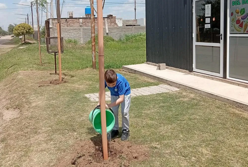 REGION OBJETIVO FOTO VILLA MARIA FORESTACION LOTEO CAMPOS DEL ESTE