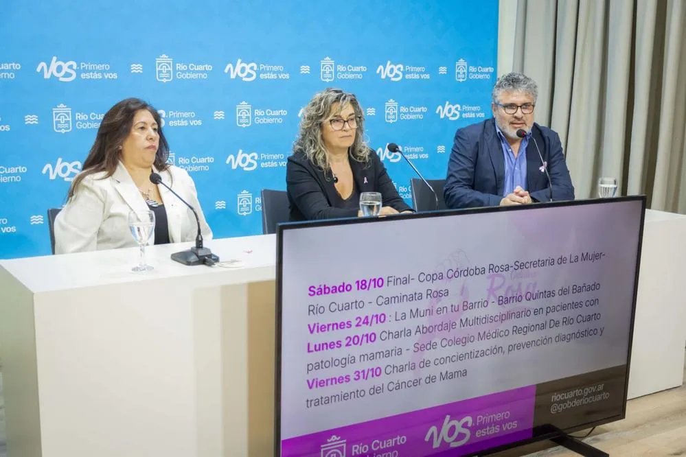 REGION OBJETIVO FOTO RIO CUARTO OCTUBRE ROSA PROGRAMA