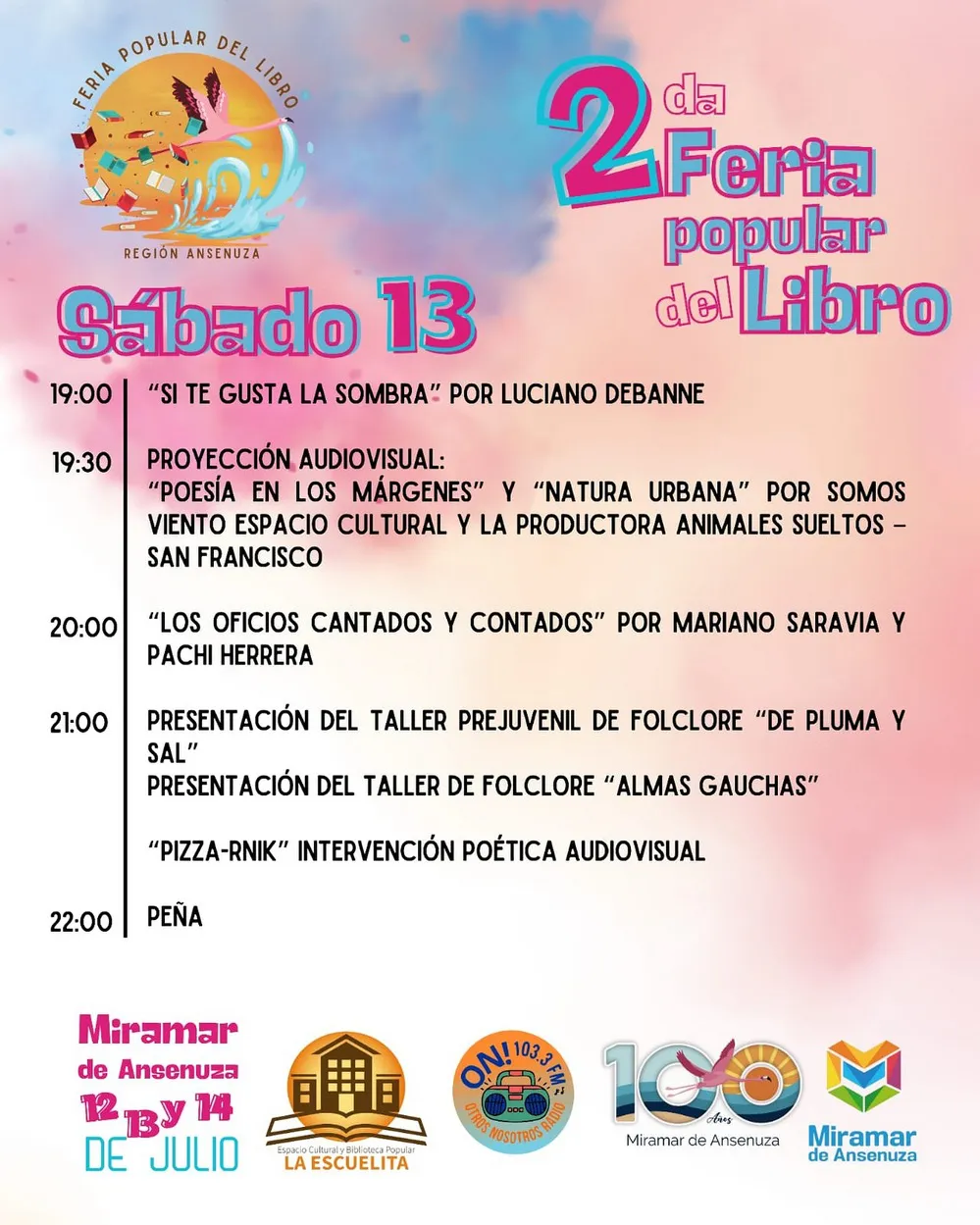 REGION OBJETIVO FOTO MIRAMAR DE ANSENUZA FERIA DEL LIBRO 2