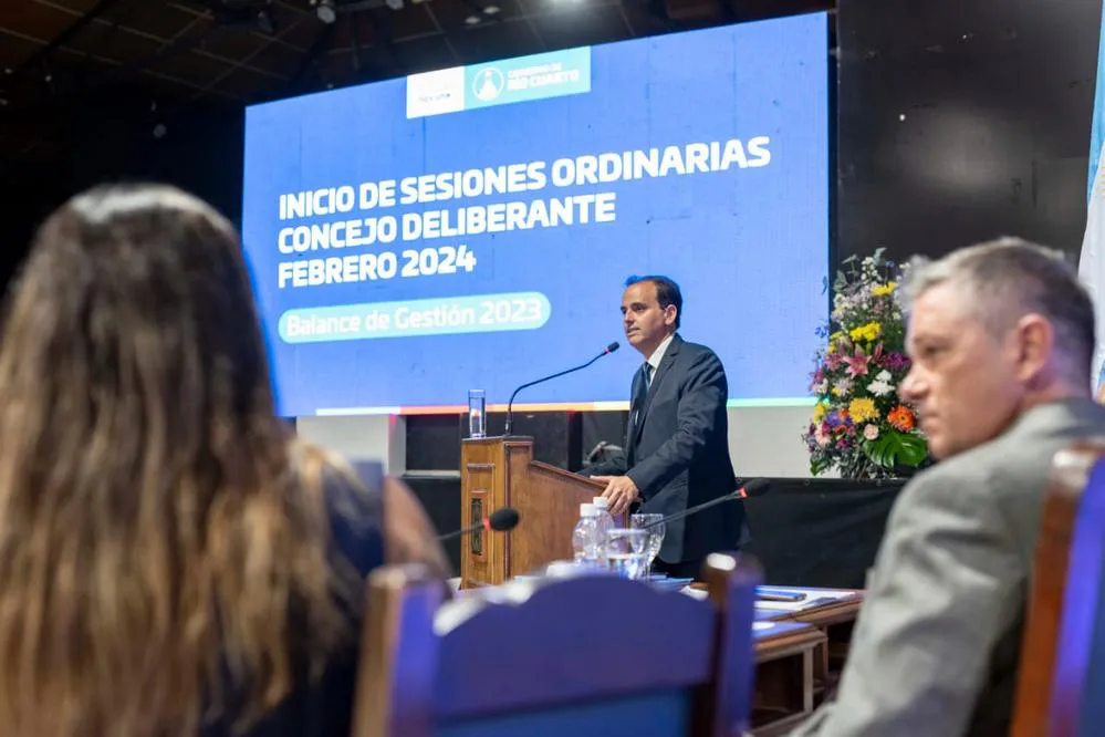 REGION OBJETIVO FOTO RIO CUARTO LLAMOSAS APERTURA DE SESIONES 2024 2