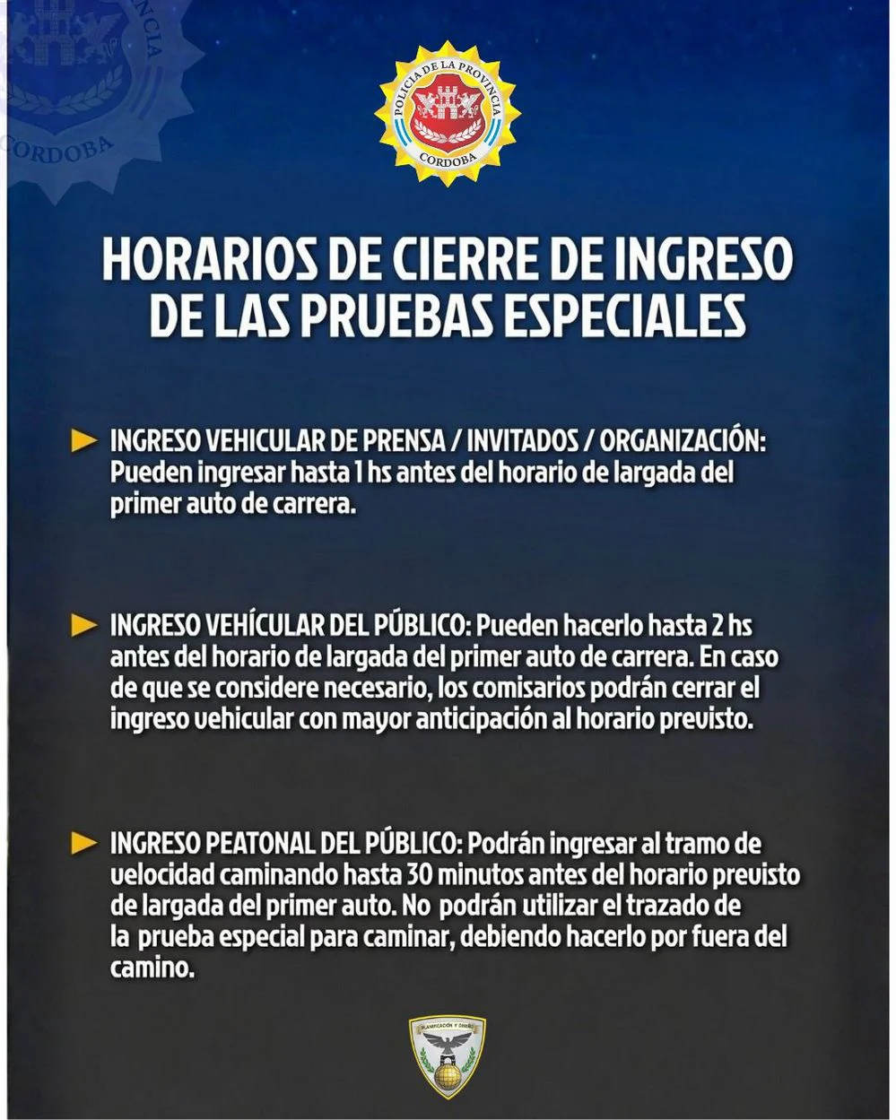 REGION OBJETIVO FOTO RALLY SUDAMERICANO SEGURIDAD