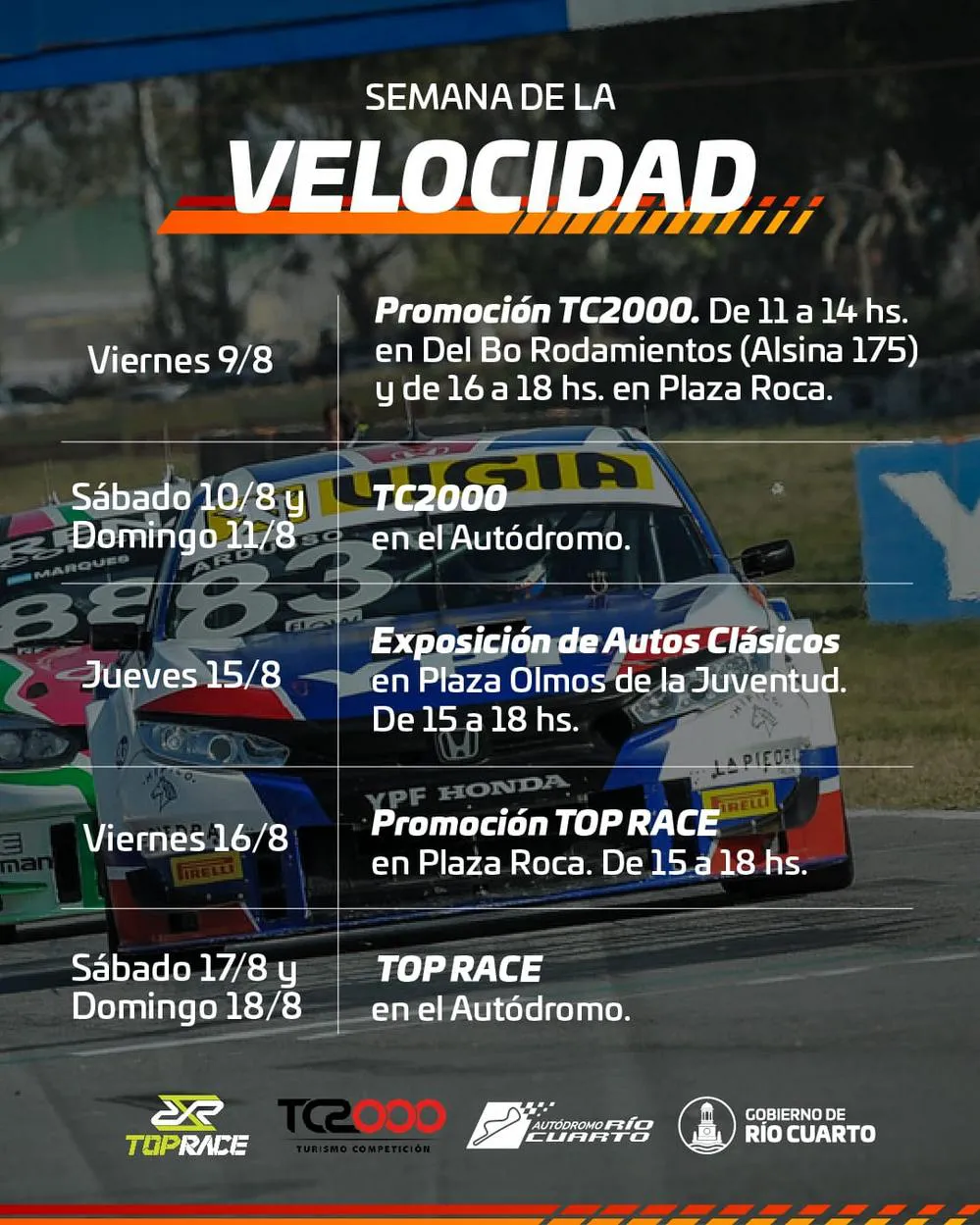 REGION OBJETIVO FOTO RIO CUARTO SEMANA DE LA VELOCIDAD PRESENTACION 5