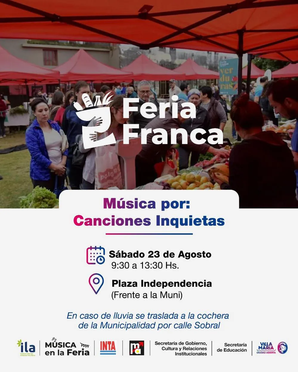 REGION OBJETIVO FOTO VILLA MARIA FERIA FRANCA 230825