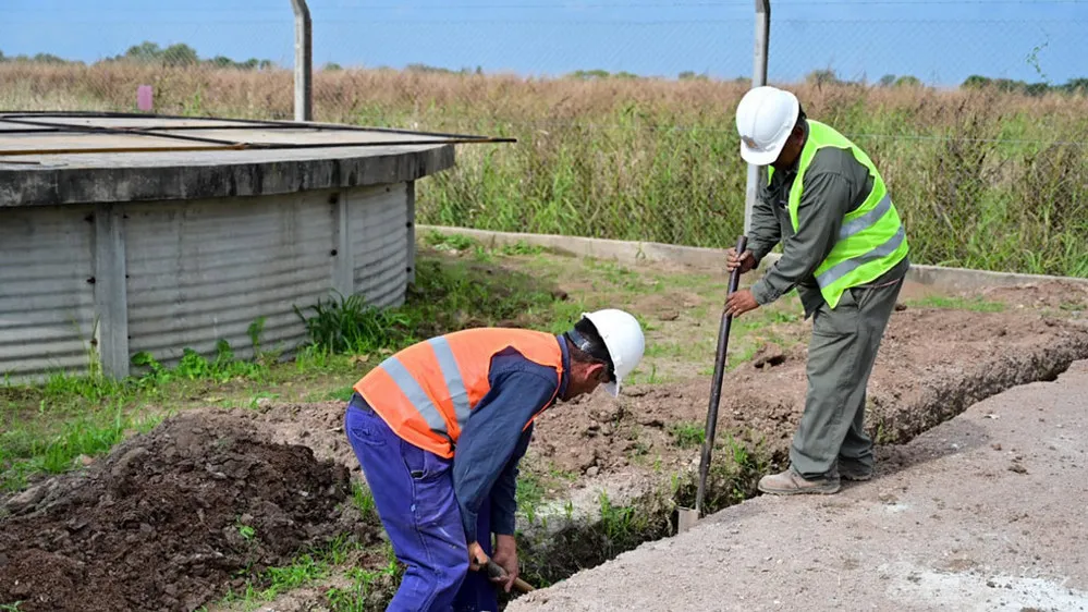 REGION OBJETIVO FOTO COLONIA VICENTE AGÜERO OBRA DE AGUA
