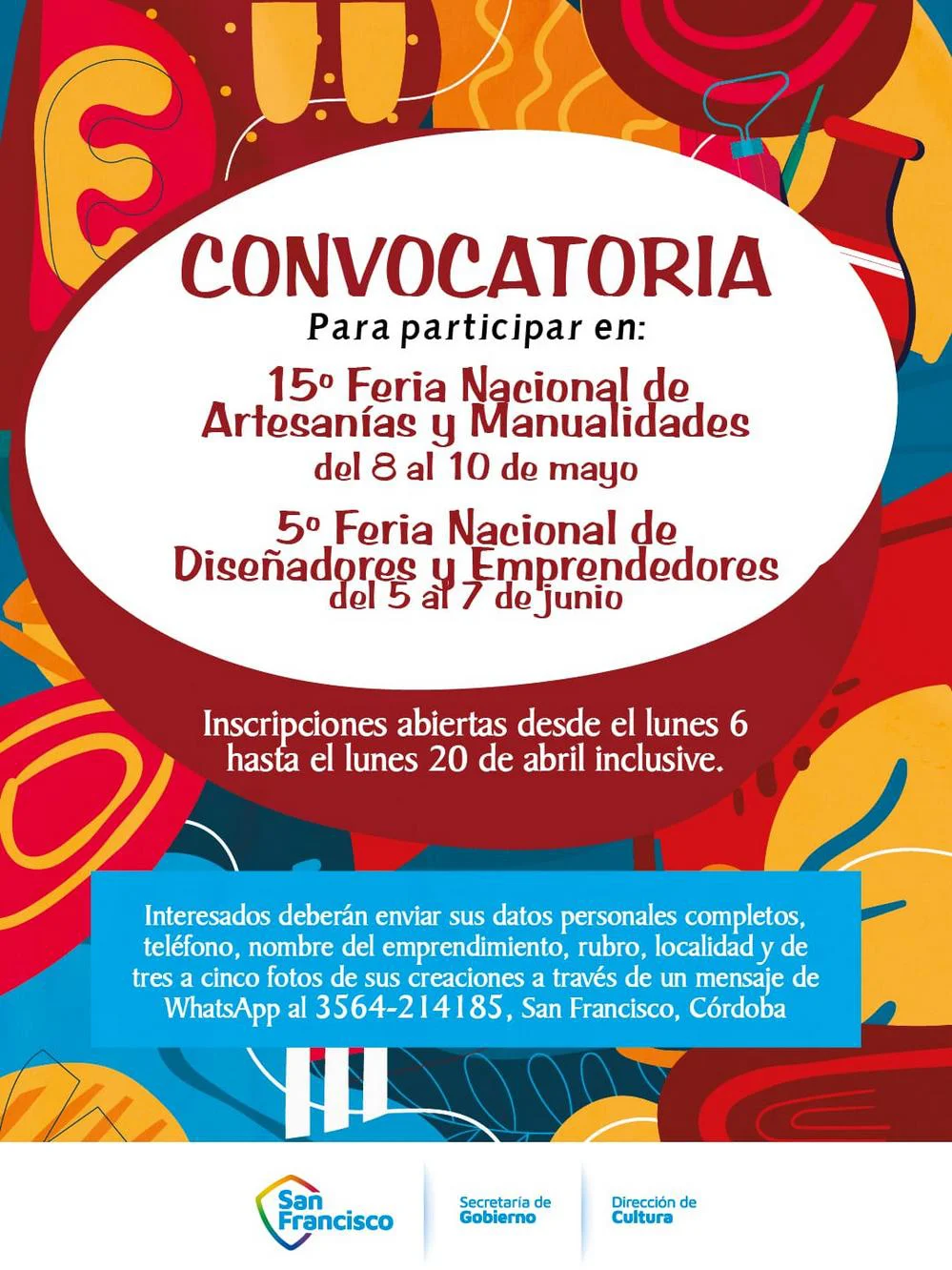 REGION OBJETIVO FOTO SAN FRANCISCO CONVOCATORIA FERIAS