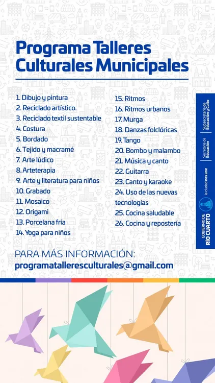REGION OBJETIVO FOTO RIO CUARTO TALLERES MUNICIPALES 1