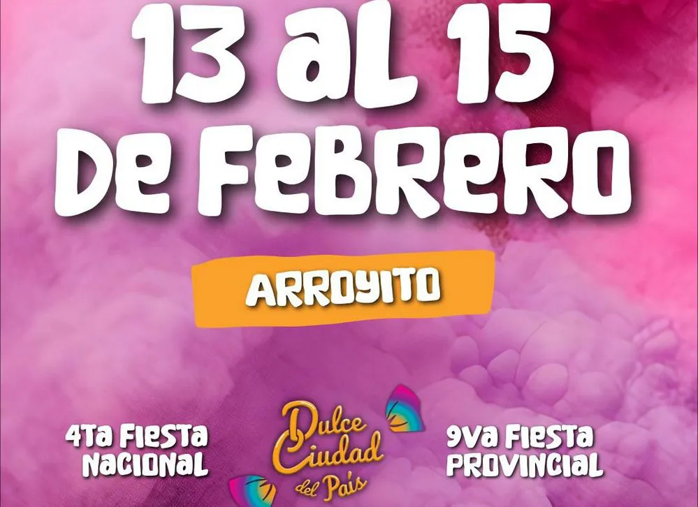 REGION OBJETIVO FOTO ARROYITO FIESTA DULCE ANUNCIO 1