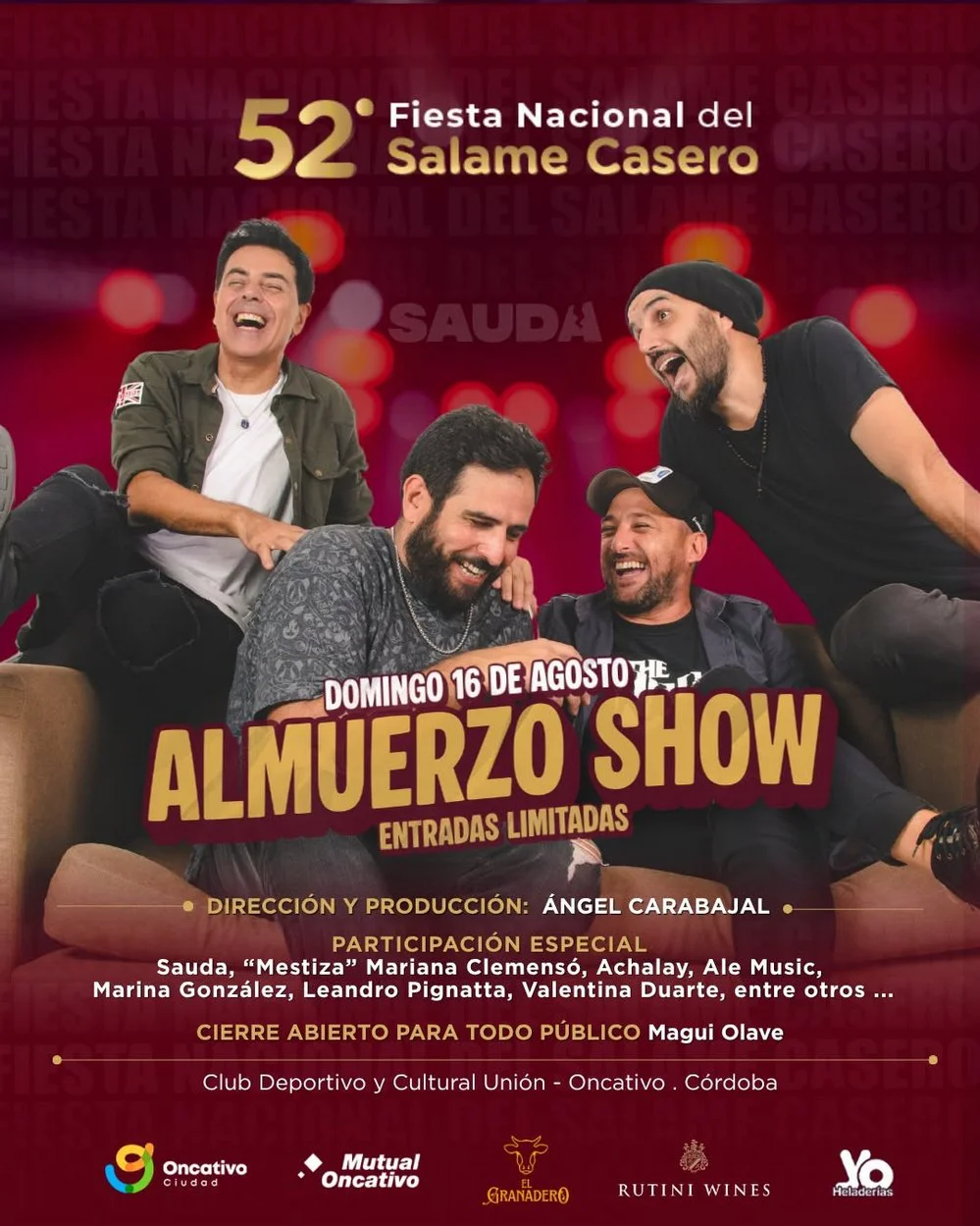 REGION OBJETIVO FOTO ONCATIVO FIESTA SALAME ESPECTACULOS