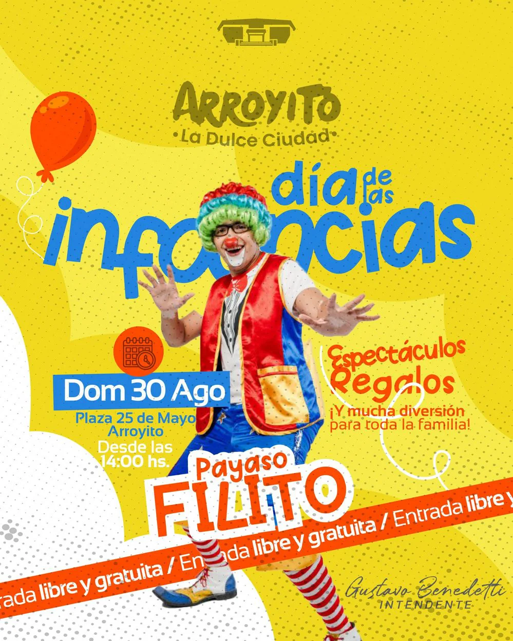 REGION OBJETIVO FOTO ARROYITO PAYASO FILITO