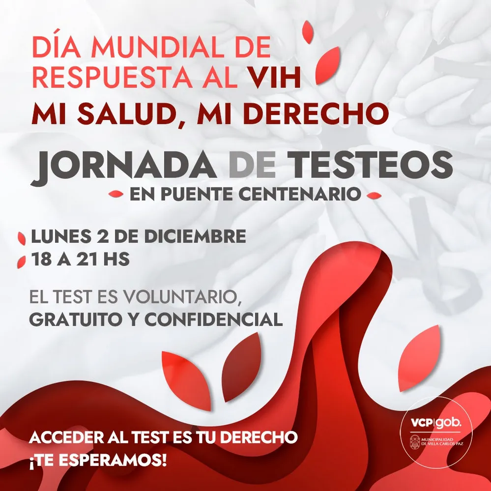 REGION OBJETIVO FOTO VILLA CARLOS PAZ TESTEOS VIH