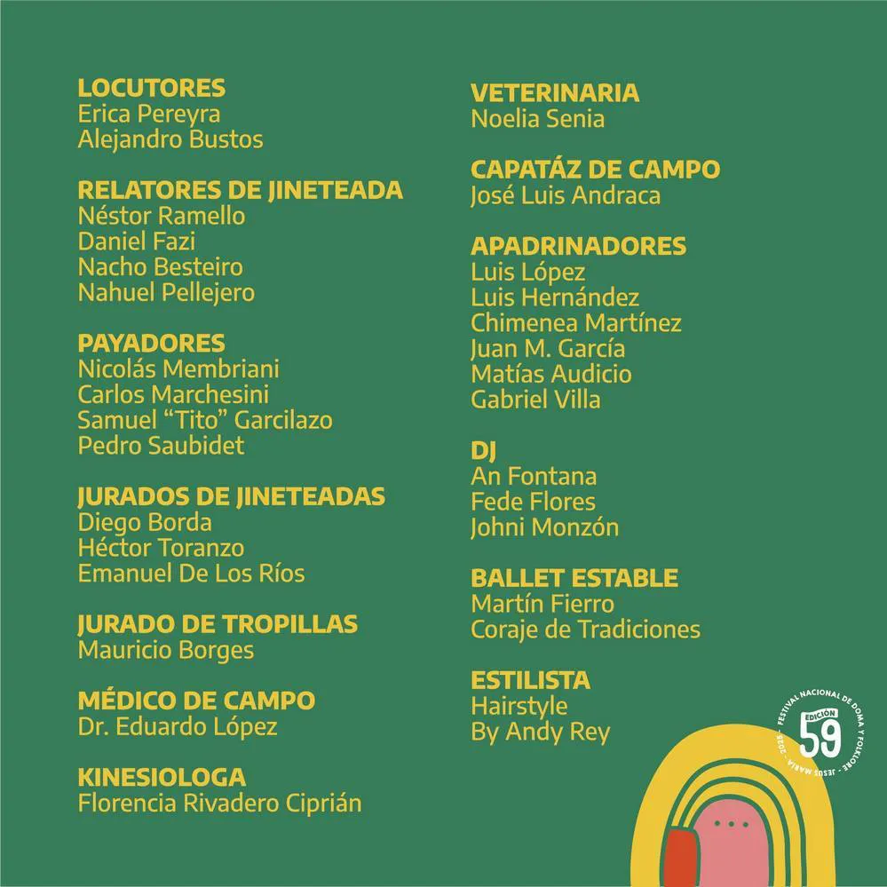 REGION OBJETIVO FOTO JESUS MARIA FESTIVAL DOMA 2025 PROGRAMA 16